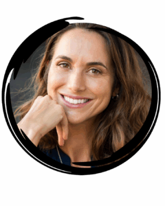 smiling woman looking healthy