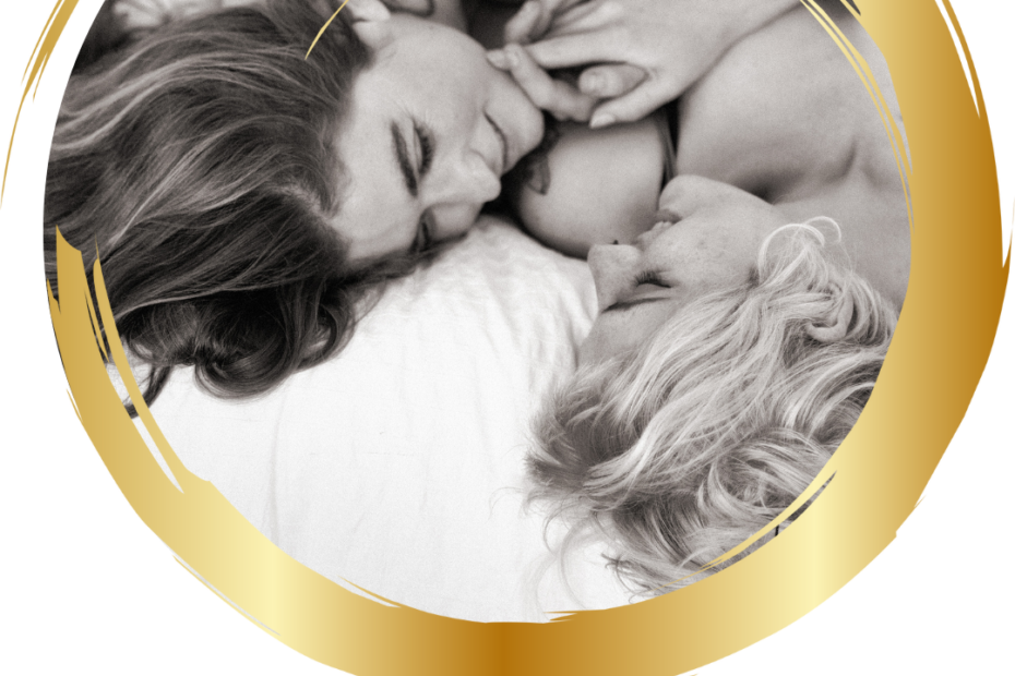 lovers cuddling in bed