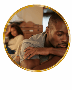 angry resentful couple fighting 