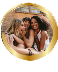 friends hugging together