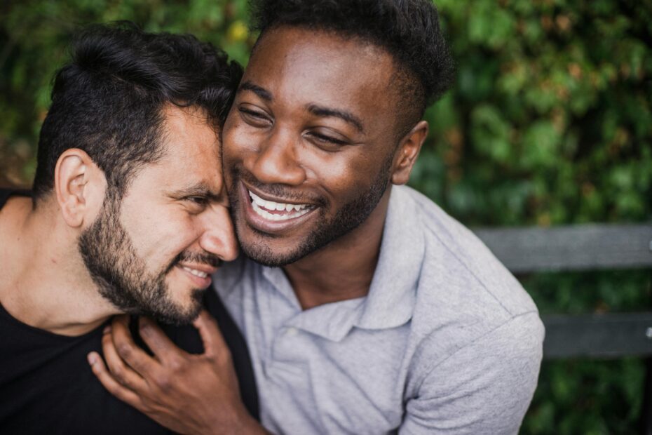 two men in love